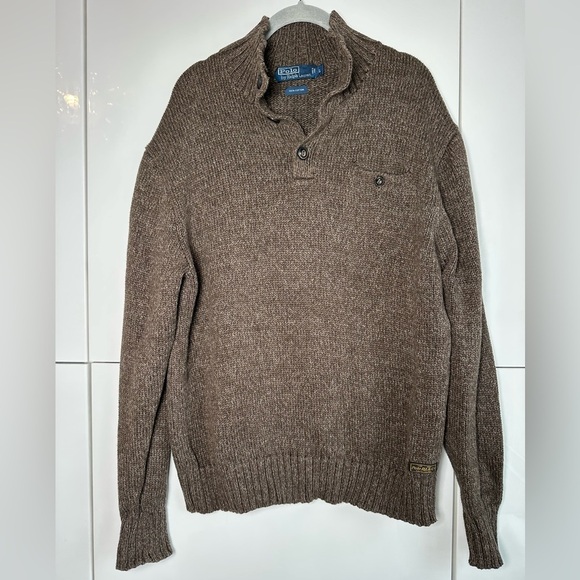 Polo Ralph Lauren Other - Vintage Polo Ralph Lauren Knit Sweater Brown
Heather Old Money Grandpacore L